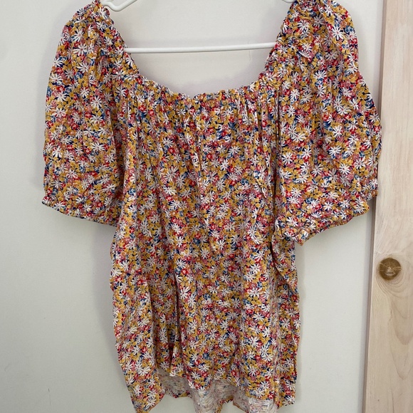 Fat Face Ditsy Floral Blouse / Shirt Sz. 18 - Picture 4 of 4